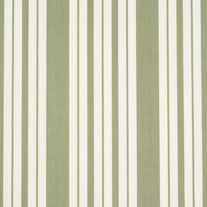 SCHUMACHER  MARK D. SIKES MARKIE STRIPE WOVEN WOVEN LEAF GREEN   - 83803