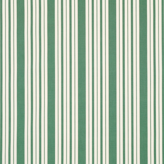 SCHUMACHER  MARK D. SIKES MARKIE STRIPE WOVEN WOVEN EMERALD   - 83804