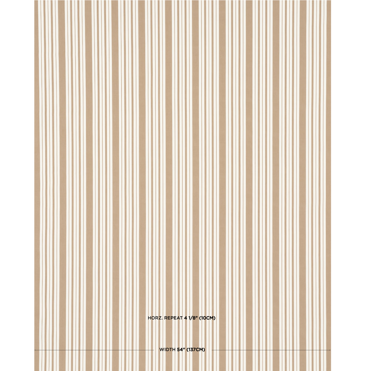 SCHUMACHER  MARK D. SIKES MARKIE STRIPE WOVEN WOVEN NEUTRAL   - 83805