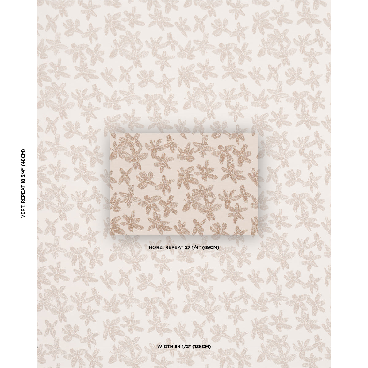 SCHUMACHER  ATELIER PARIS HIBISCUS   Mistral Sand   - 83813