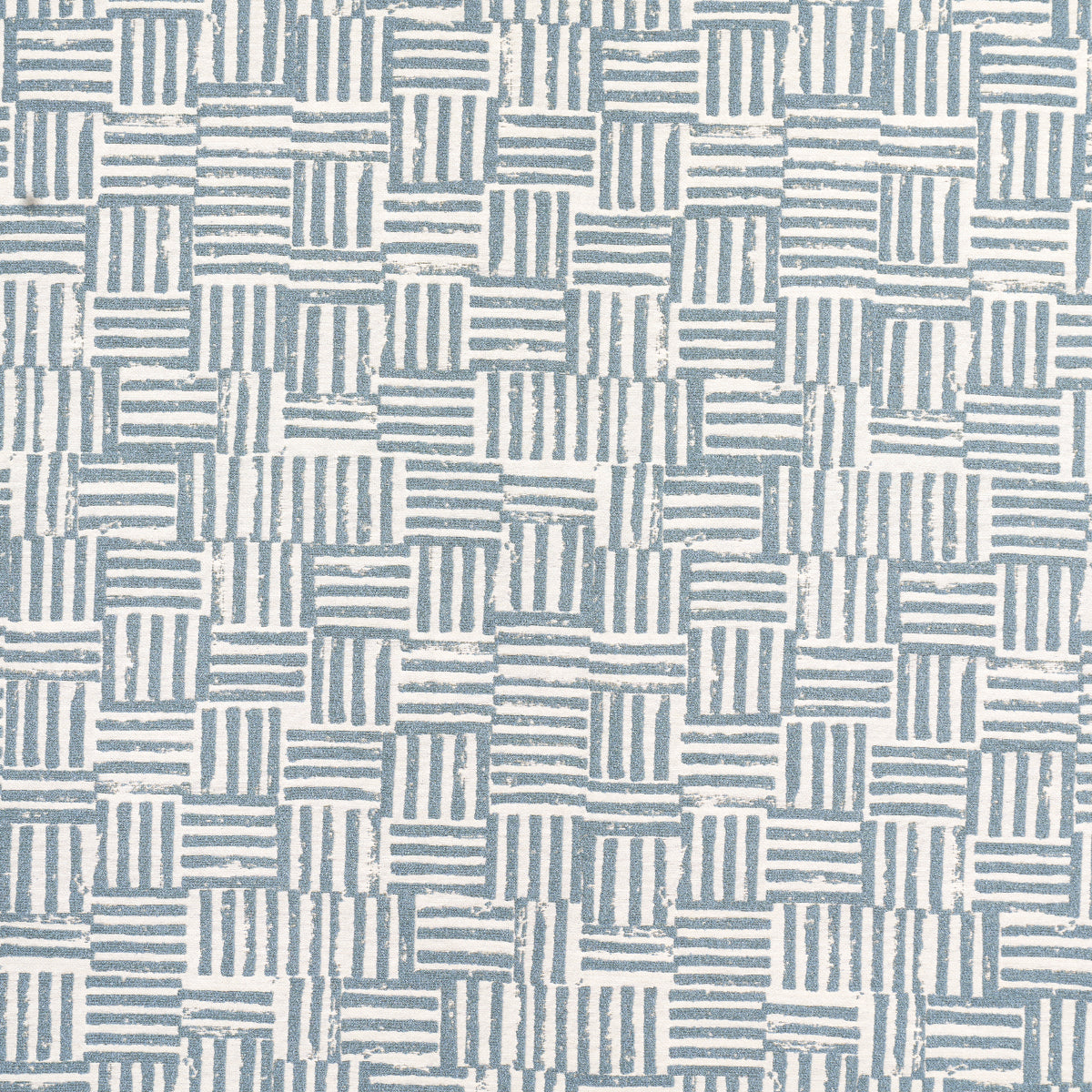 SCHUMACHER  CAROLINE Z HURLEY PATCHWORK PATTERN WOVENS PATTERN WOVENS OCEAN   - 83822