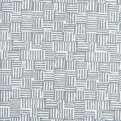 SCHUMACHER  CAROLINE Z HURLEY PATCHWORK PATTERN WOVENS PATTERN WOVENS OCEAN   - 83822