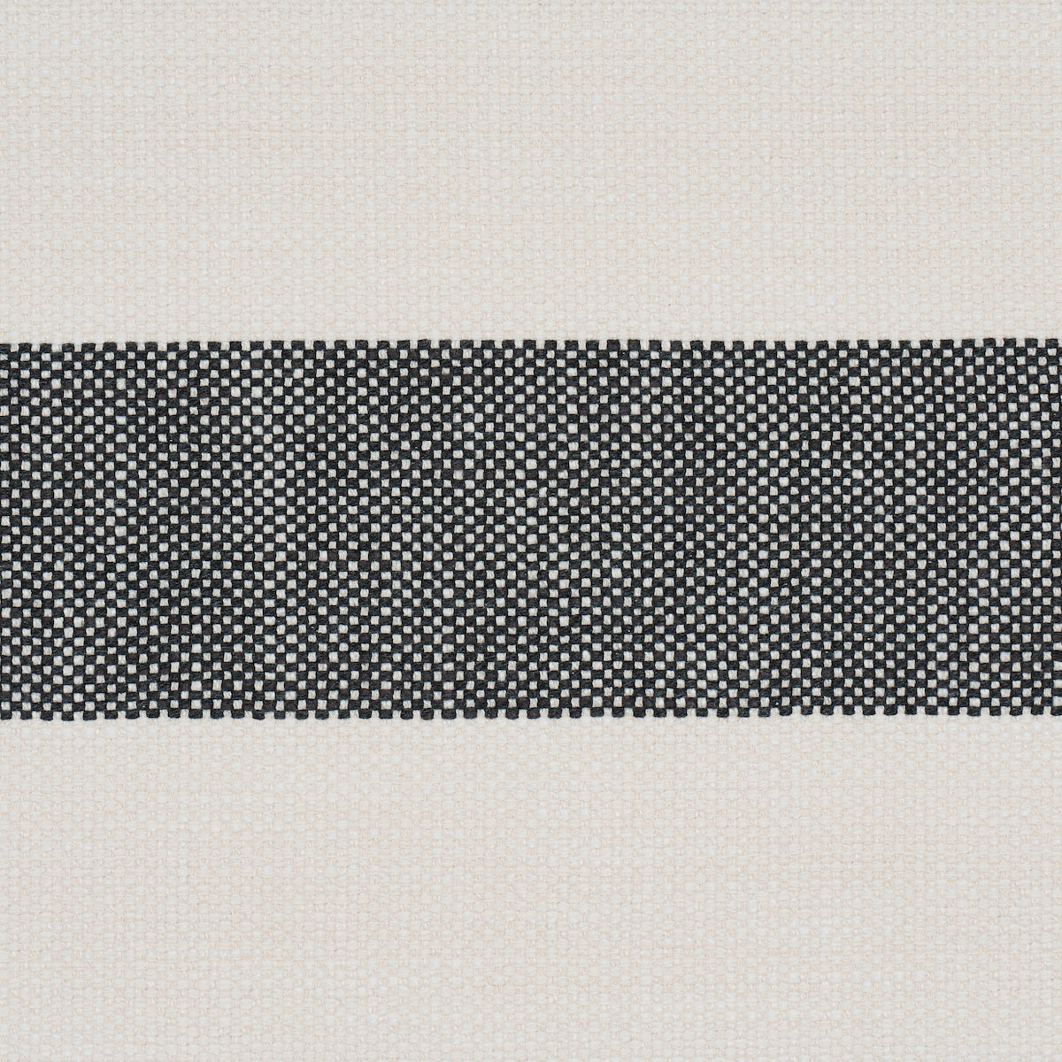 SCHUMACHER  CAROLINE Z HURLEY DESERT WIDE STRIPE PATTERN WOVENS PATTERN WOVENS CHARCOAL   - 83832