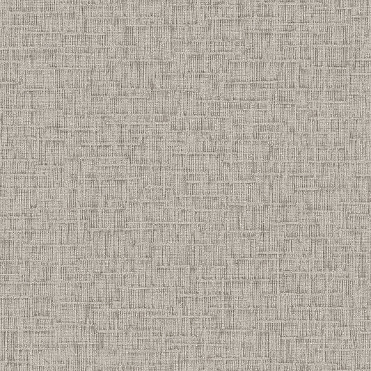 VEER DECOR Crosshatch Weave Taupe Wallpaper Texture Contemporary, Transitional, Traditional Taupe  Wallpaper - 8384-AB3