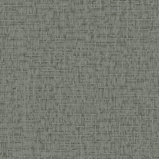 VEER DECOR Crosshatch Weave Gray Wallpaper Texture Contemporary, Transitional, Traditional Grey  Wallpaper - 8384-AB5