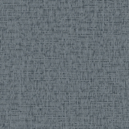 VEER DECOR Crosshatch Weave Dark Gray Wallpaper Texture Contemporary, Transitional, Traditional Dark Grey  Wallpaper - 8384-AB6