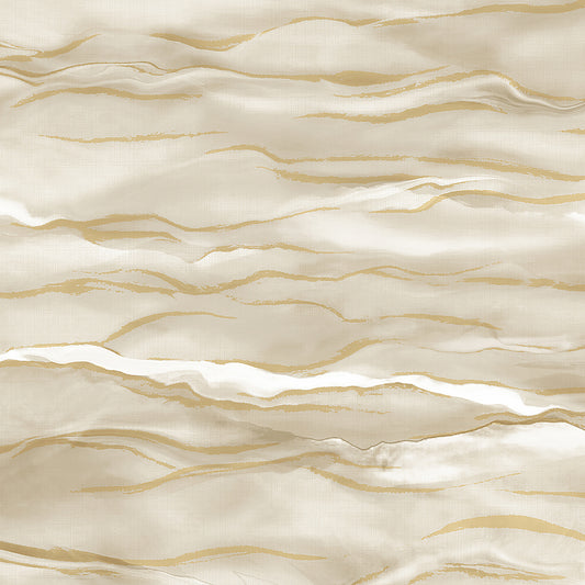 VEER DECOR Desert Sands Gold Wallpaper Texture Transitional, Contemporary, Traditional Gold  Wallpaper - 8384-AD2
