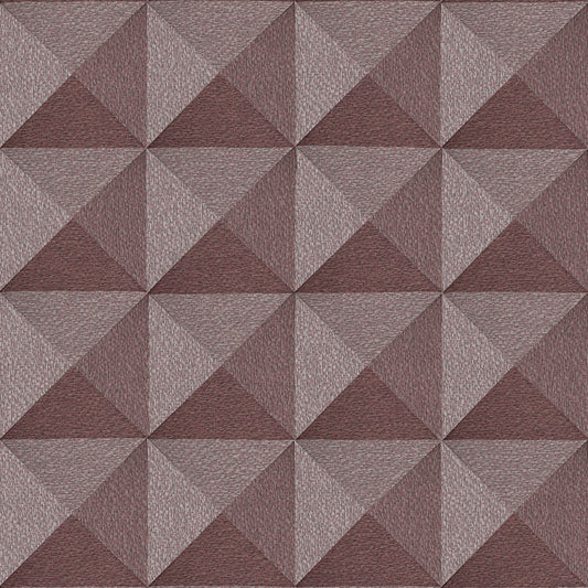 VEER DECOR Woven Prism Red Wallpaper Geometrics Contemporary, Transitional Red  Wallpaper - 8384-AJ6
