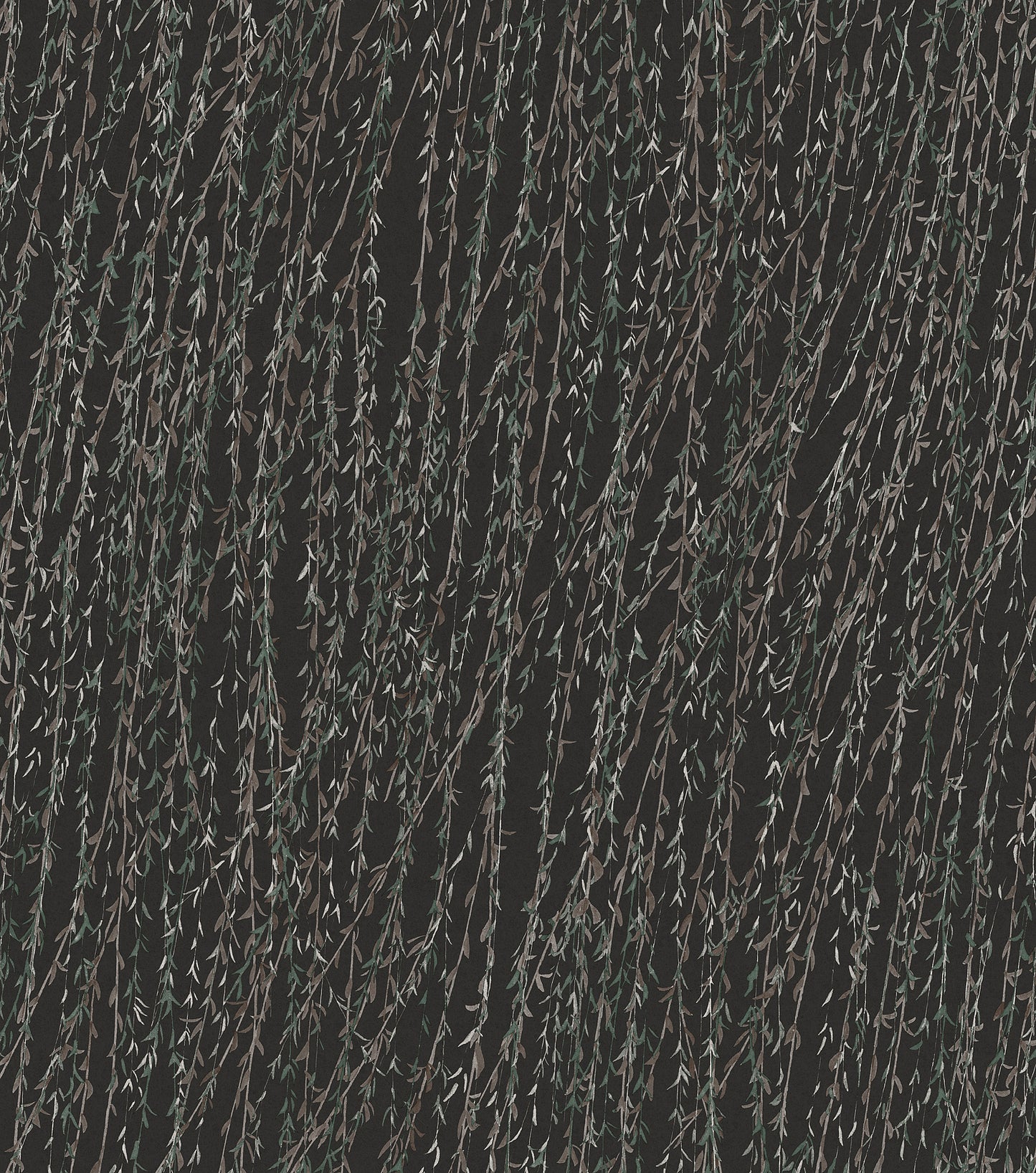 VEER DECOR Willow Streamside Black Wallpaper Nature Traditional Black  Wallpaper - 8386-AB6