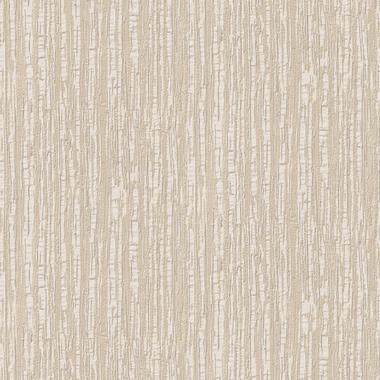 VEER DECOR Embroidered Crushed Silk Cream Wallpaper Texture Traditional, Transitional Cream  Wallpaper - 8387-AC1