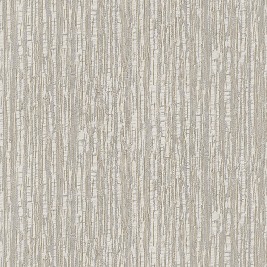 VEER DECOR Embroidered Crushed Silk Beige Wallpaper Texture Traditional, Transitional Beige  Wallpaper - 8387-AC2