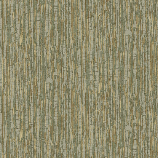 VEER DECOR Embroidered Crushed Silk Green Wallpaper Texture Traditional, Transitional Green  Wallpaper - 8387-AC4