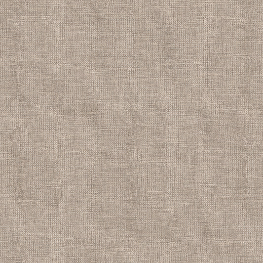 VEER DECOR Upholstery Weave Taupe Wallpaper Texture Transitional, Traditional, Contemporary Taupe  Wallpaper - 8388-AD5