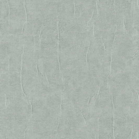 VEER DECOR Crushed Linen Texture Green Wallpaper Texture Transitional, Traditional, Contemporary Green  Wallpaper - 8388-AH5