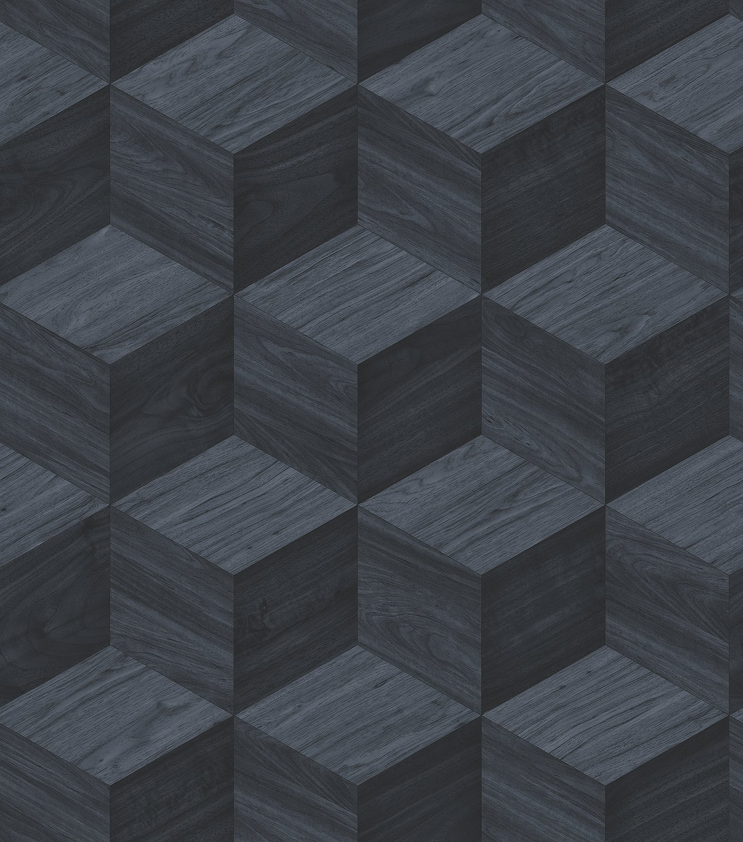VEER DECOR Woodgrain Grid Blue Wallpaper Faux Naturals Contemporary Blue  Wallpaper - 8388-AI5