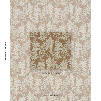 SCHUMACHER  SCHUMACHER CLASSICS LUCIA WISTERIA WOVEN WOVEN SABLE   - 83902