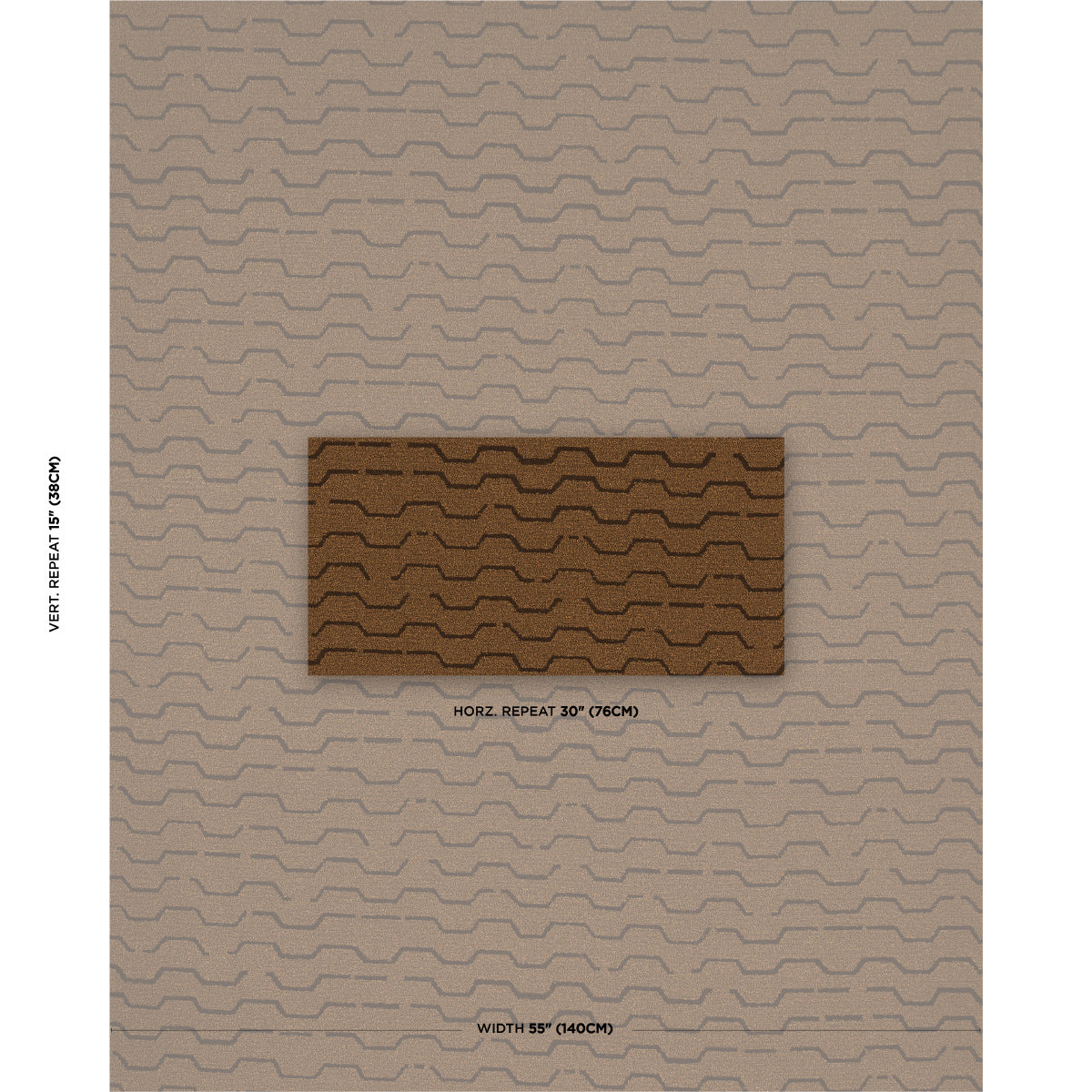 SCHUMACHER  PATTERSON FLYNN PATEK WOOL BOUCL?? WOVEN WOVEN UMBER   - 83930