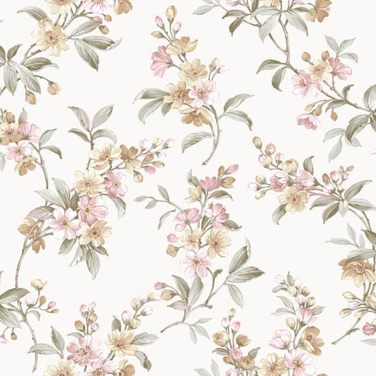 Galerie Wallcoverings Cottage Chic Ramabe Edra Galerie Wallcoverings  Beige   - 84004