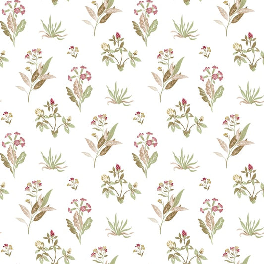 Galerie Wallcoverings Cottage Chic Mazzetto Edra Galerie Wallcoverings  Green   - 84011