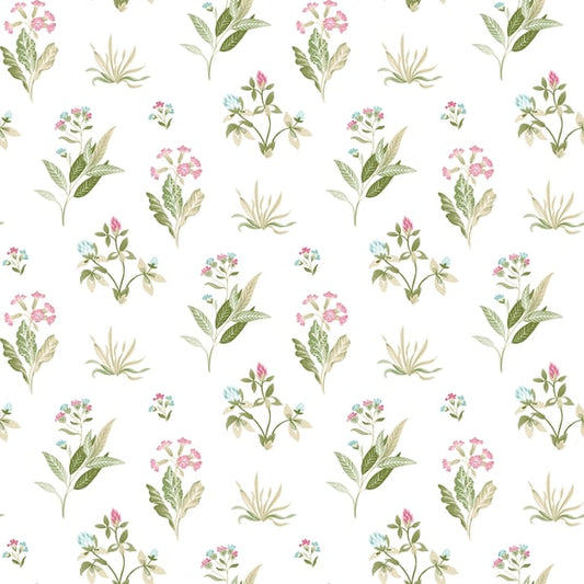 Galerie Wallcoverings Cottage Chic Mazzetto Edra Galerie Wallcoverings  Green   - 84012