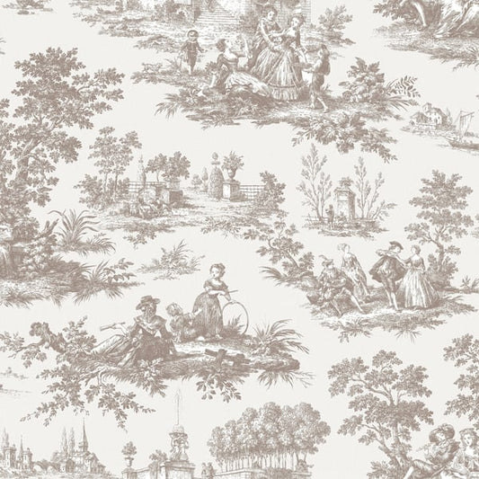 Galerie Wallcoverings Cottage Chic Paesaggio Barocco Galerie Wallcoverings  Beige   - 84041