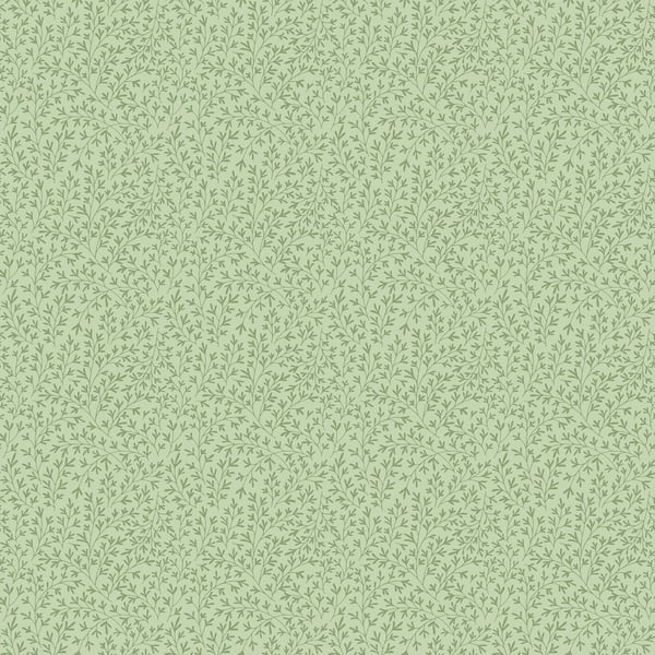 Galerie Wallcoverings Cottage Chic Allover Edra Galerie Wallcoverings  Green   - 84049