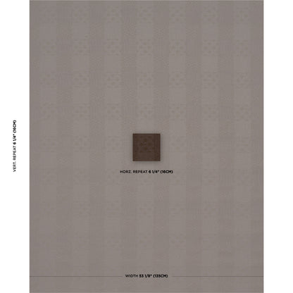 SCHUMACHER  PATTERSON FLYNN MALIA WOVEN WOVEN CEDAR BROWN   - 84051