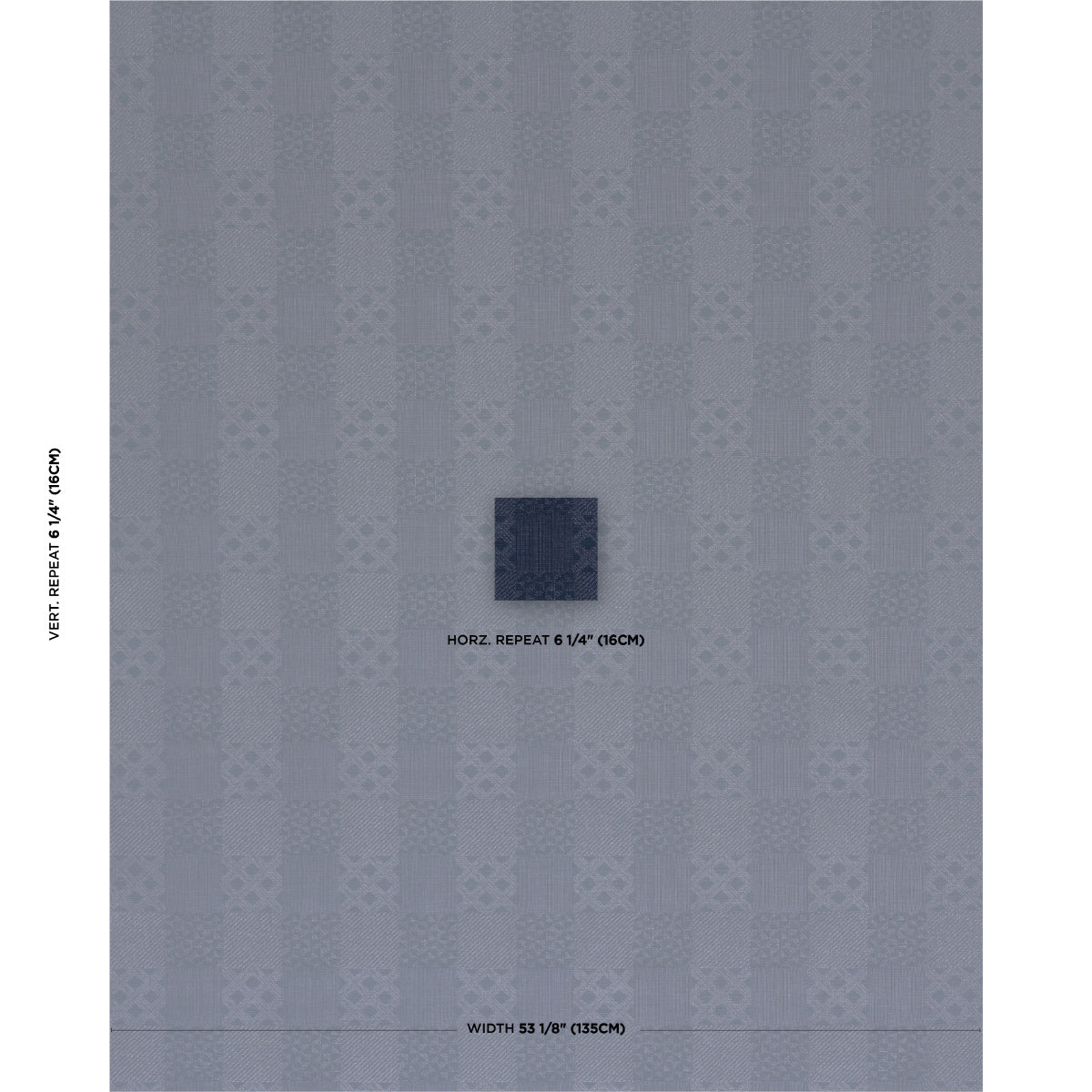 SCHUMACHER  PATTERSON FLYNN MALIA WOVEN WOVEN INDIGO   - 84052