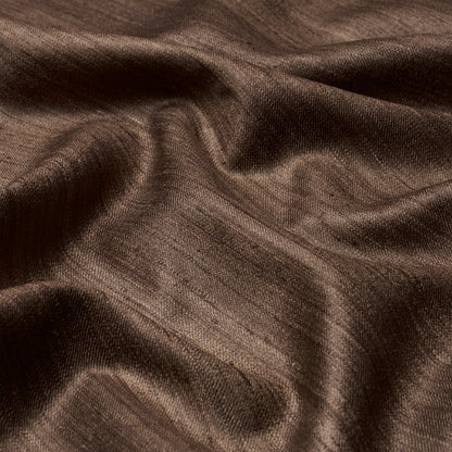 SCHUMACHER  PATTERSON FLYNN AMIR HANDWOVEN SILK CASEMENT WOVEN WOVEN WALNUT   - 84072