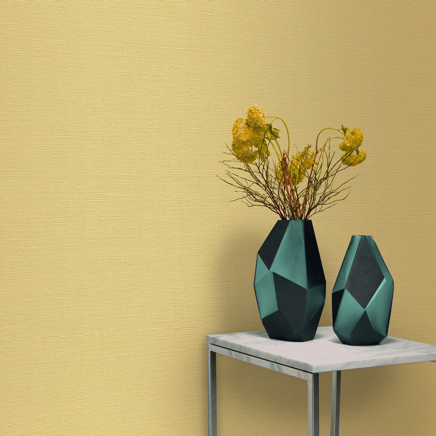 VEER DECOR Linea Textile Yellow Wallpaper Patterns Traditional Yellow  Wallpaper - 8411-VRTR-AA1