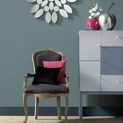 VEER DECOR Linea Textile Blue Wallpaper Patterns Traditional Blue  Wallpaper - 8411-VRTR-AA9