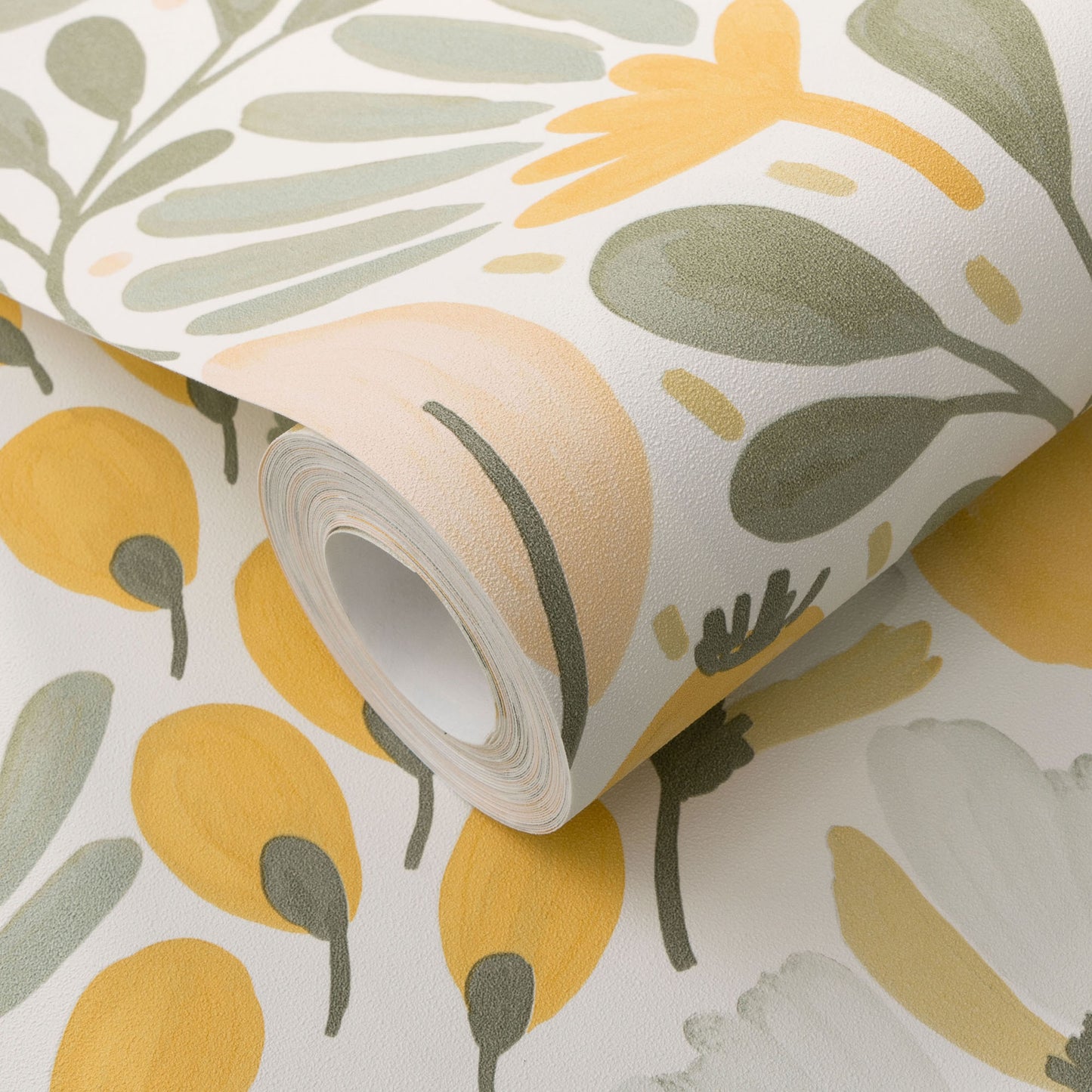 VEER DECOR Poetic Garden Green Wallpaper Floral Transitional Green  Wallpaper - 8411-VRTR-AB2