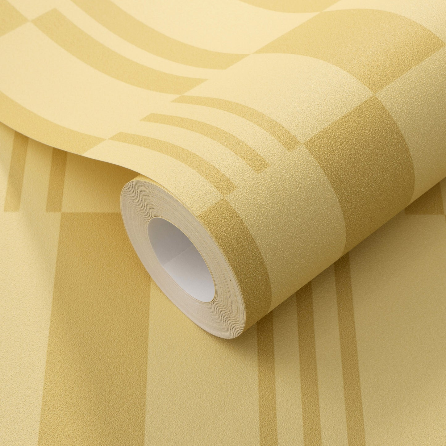 VEER DECOR Sun Geo Stripe Yellow Wallpaper Patterns Transitional Yellow  Wallpaper - 8411-VRTR-AD1