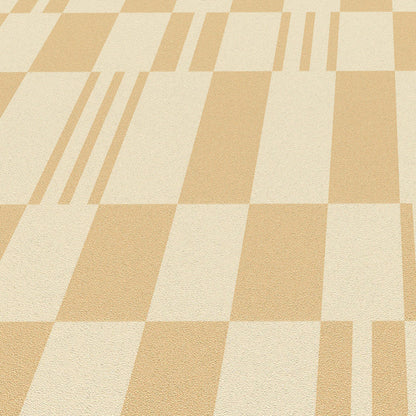 VEER DECOR Sun Geo Stripe Orange Wallpaper Patterns Transitional Orange  Wallpaper - 8411-VRTR-AD2