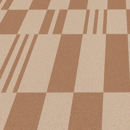 VEER DECOR Sun Geo Stripe Brown Wallpaper Patterns Transitional Brown  Wallpaper - 8411-VRTR-AD4