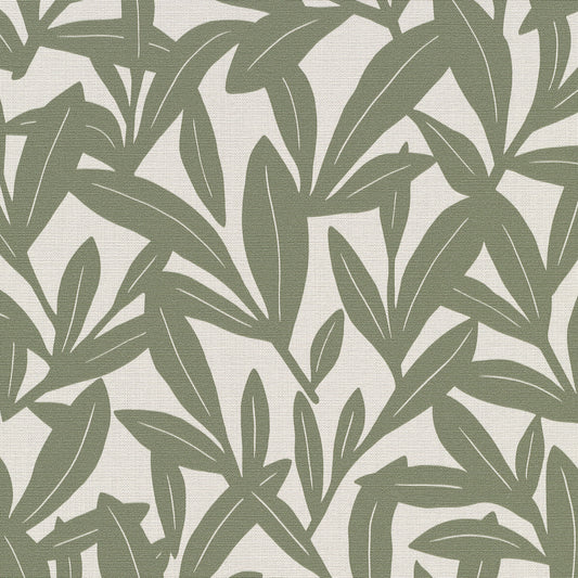 VEER DECOR Shadowleaf Green Wallpaper Nature Transitional Green  Wallpaper - 8411-VRTR-AE1