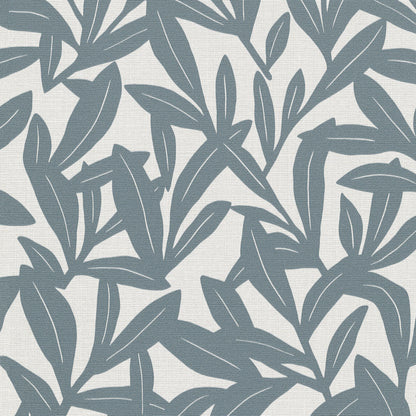 VEER DECOR Shadowleaf Blue Wallpaper Nature Transitional Blue  Wallpaper - 8411-VRTR-AE2