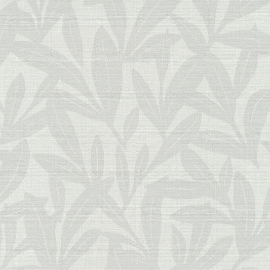 VEER DECOR Shadowleaf Gray Wallpaper Nature Transitional Gray  Wallpaper - 8411-VRTR-AE3