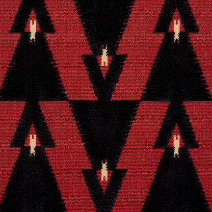 SCHUMACHER  PERENNIAL FAVORITES KALIDO VELVET WOVEN WOVEN LADYBIRD   - 84120