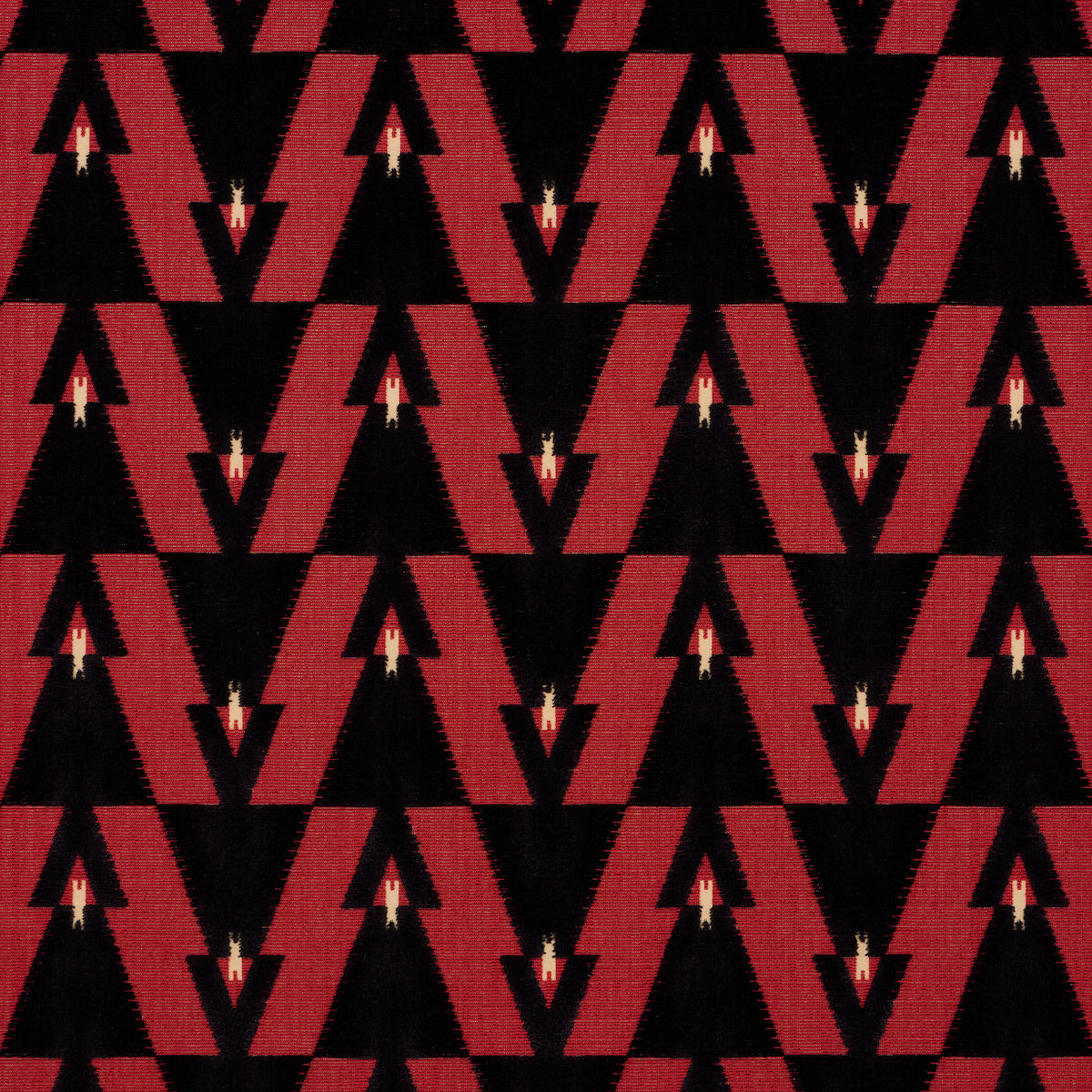 SCHUMACHER  PERENNIAL FAVORITES KALIDO VELVET WOVEN WOVEN LADYBIRD   - 84120