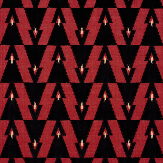 SCHUMACHER  PERENNIAL FAVORITES KALIDO VELVET WOVEN WOVEN LADYBIRD   - 84120