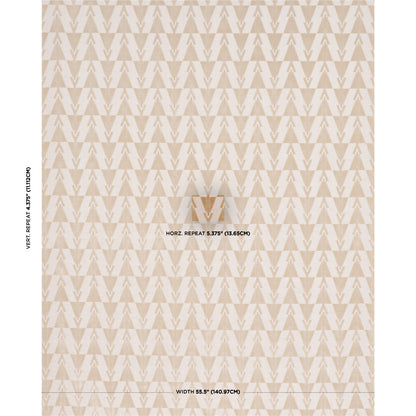 SCHUMACHER  A RUM FELLOW KALIDO VELVET WOVEN WOVEN OAT   - 84122