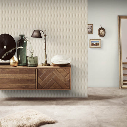VEER DECOR Concrete Illusion Beige Wallpaper Patterns Transitional Beige  Wallpaper - 8413-VRFW-AB1