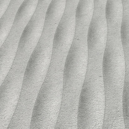 VEER DECOR Concrete Illusion Gray Wallpaper Patterns Transitional Gray  Wallpaper - 8413-VRFW-AB4