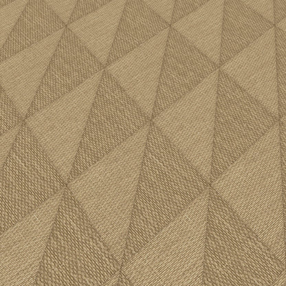 Whisper Yellow wallpaper with a woven diamond pattern and subtle texture