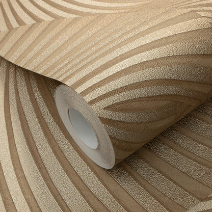 VEER DECOR Twill Gold Wallpaper Patterns Transitional Gold  Wallpaper - 8413-VRFW-AD4