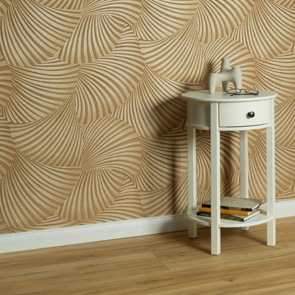 VEER DECOR Twill Gold Wallpaper Patterns Transitional Gold  Wallpaper - 8413-VRFW-AD4