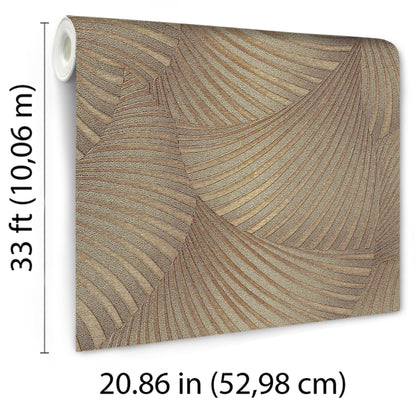 VEER DECOR Twill Gold Wallpaper Patterns Transitional Gold  Wallpaper - 8413-VRFW-AD4