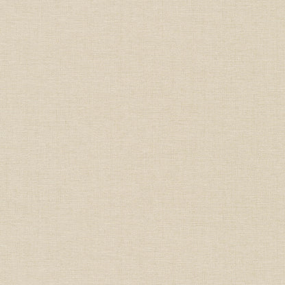Beige jute-textured wallpaper with visible weave and natural, neutral look.