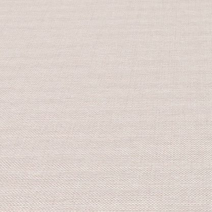 Pink wallpaper with a subtle woven jute texture and abstract traditional pattern.